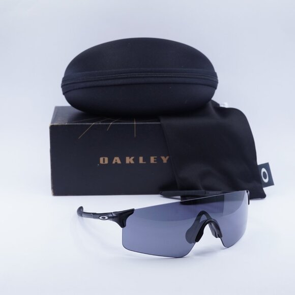 Oakley OO9454 945401 Shield Sunglasses - Matte Black/Prizm Black - Picture 4 of 8